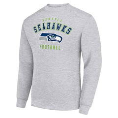 Seattle Seahawks Starter Team Logo Pullover Sweatshirt | NFL Outlet
