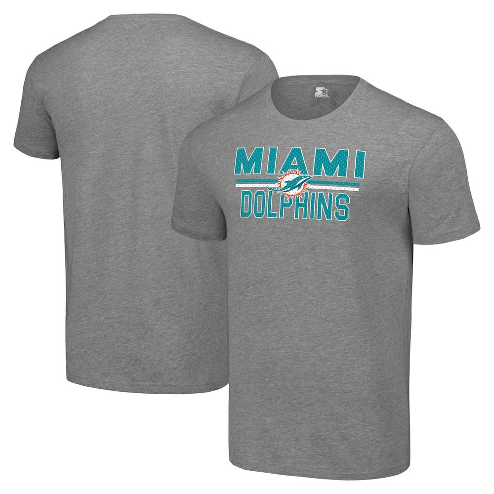 Miami Dolphins Starter Team Mesh Print Graphic T-Shirt | NFL Online