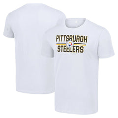 Pittsburgh Steelers Starter Team Mesh Print Graphic T-Shirt | NFL On sale