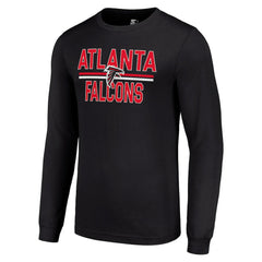 Atlanta Falcons Starter Team Mesh Print Graphic Long Sleeve T-Shirt | NFL Outlet