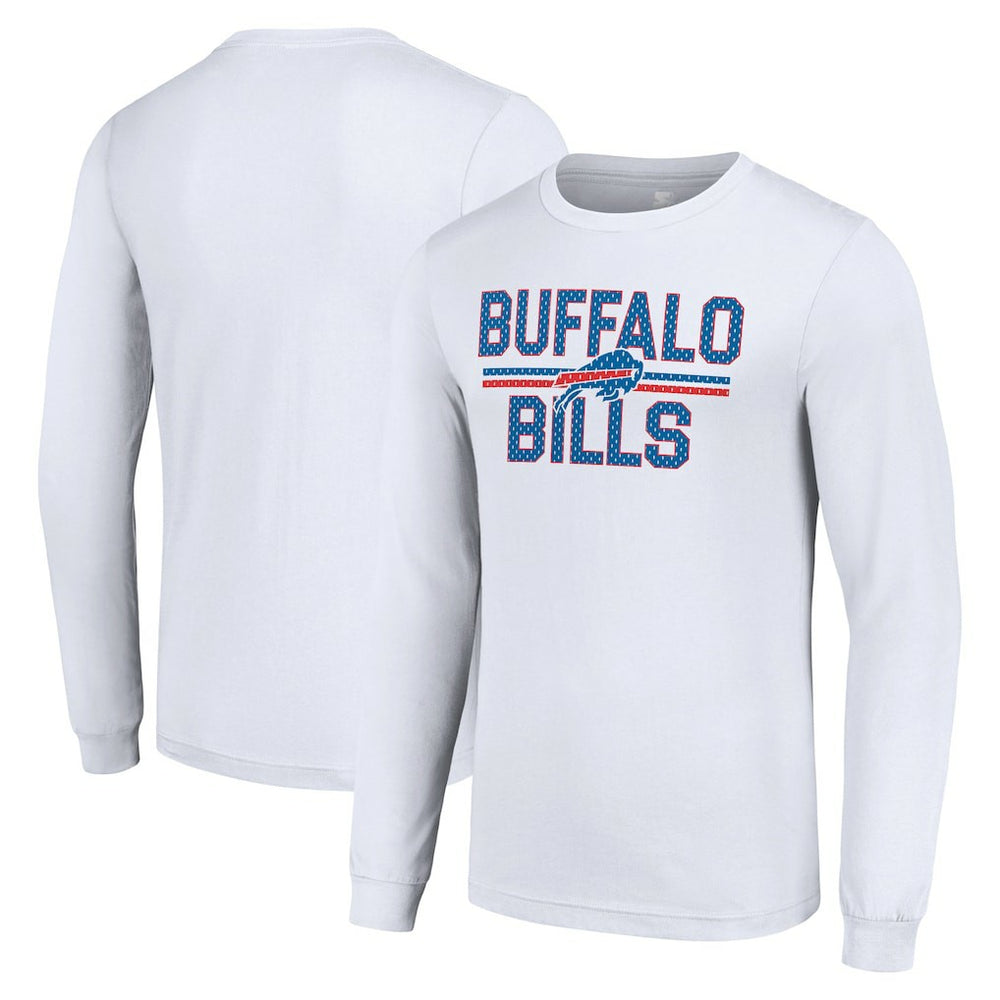 Buffalo Bills Starter Team Mesh Print Graphic Long Sleeve T-Shirt | NFL US