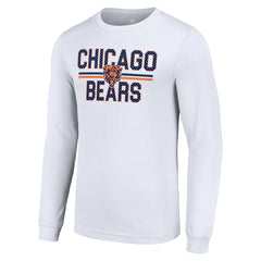 Chicago Bears Starter Team Mesh Print Graphic Long Sleeve T-Shirt | NFL New