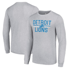 Detroit Lions Starter Team Mesh Print Graphic Long Sleeve T-Shirt | NFL Sale