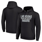 Las Vegas Raiders Starter Unisex Team Mesh Print Graphic Tri-Blend Pullover Hoodie | NFL Discount