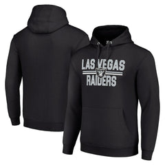 Las Vegas Raiders Starter Unisex Team Mesh Print Graphic Tri-Blend Pullover Hoodie | NFL Discount