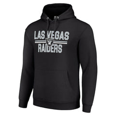 Las Vegas Raiders Starter Unisex Team Mesh Print Graphic Tri-Blend Pullover Hoodie | NFL Discount