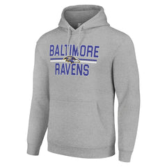 Baltimore Ravens Starter Unisex Team Mesh Print Graphic Tri-Blend Pullover Hoodie | NFL Sale