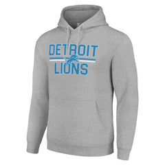 Detroit Lions Starter Unisex Team Mesh Print Graphic Tri-Blend Pullover Hoodie | NFL US