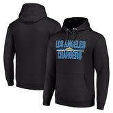 Los Angeles Chargers Starter Unisex Team Mesh Print Graphic Tri-Blend Pullover Hoodie | NFL Outlet
