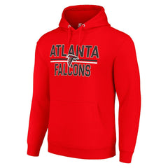 Atlanta Falcons Starter Unisex Team Mesh Print Graphic Tri-Blend Pullover Hoodie | NFL New