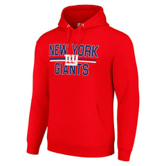 New York Giants Starter Unisex Team Mesh Print Graphic Tri-Blend Pullover Hoodie | NFL New