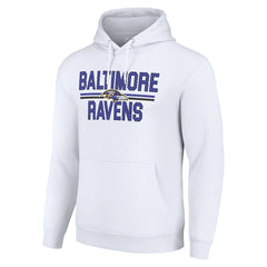 Baltimore Ravens Starter Unisex Team Mesh Print Graphic Tri-Blend Pullover Hoodie | NFL Near me