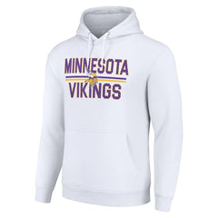 Minnesota Vikings Starter Unisex Team Mesh Print Graphic Tri-Blend Pullover Hoodie | NFL Near me