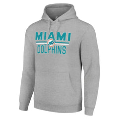 Miami Dolphins Starter Unisex Team Mesh Print Graphic Tri-Blend Pullover Hoodie | NFL On sale