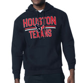 Houston Texans Starter Unisex Team Mesh Print Graphic Tri-Blend Pullover Hoodie | NFL Outlet