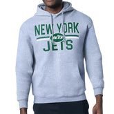 New York Jets Starter Unisex Team Mesh Print Graphic Tri-Blend Pullover Hoodie | NFL On sale