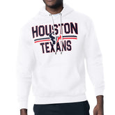 Houston Texans Starter Unisex Team Mesh Print Graphic Tri-Blend Pullover Hoodie | NFL Outlet