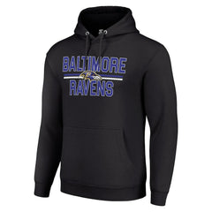 Baltimore Ravens Starter Unisex Team Mesh Print Graphic Tri-Blend Pullover Hoodie | NFL Sale