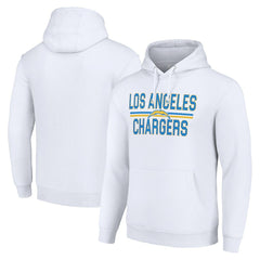 Los Angeles Chargers Starter Unisex Team Mesh Print Graphic Tri-Blend Pullover Hoodie | NFL Online