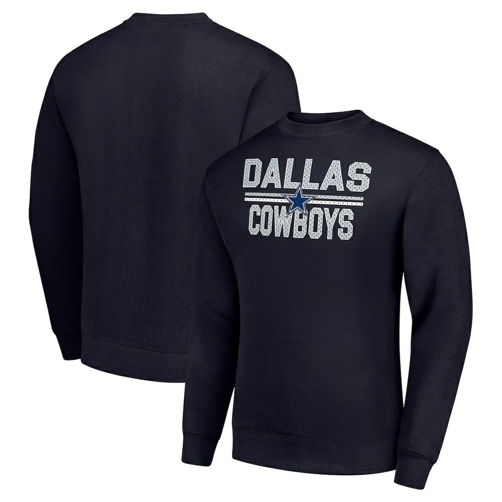 Dallas Cowboys Starter Team Mesh Print Graphic Pullover Sweatshirt | NFL US