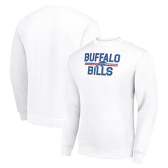 Buffalo Bills Starter Team Mesh Print Graphic Pullover Sweatshirt | NFL Outlet