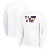 Chicago Bears Starter Team Mesh Print Graphic Pullover Sweatshirt | NFL New