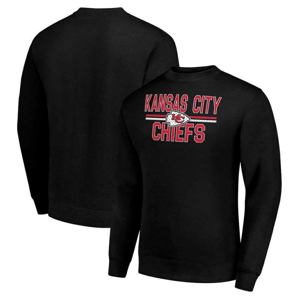 Kansas City Chiefs Starter Team Mesh Print Graphic Pullover Sweatshirt | NFL Online
