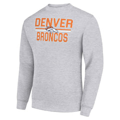 Denver Broncos Starter Team Mesh Print Graphic Pullover Sweatshirt | NFL Outlet