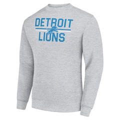 Detroit Lions Starter Team Mesh Print Graphic Pullover Sweatshirt | NFL Discount