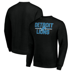 Detroit Lions Starter Team Mesh Print Graphic Pullover Sweatshirt | NFL Online