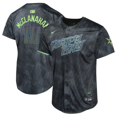 Shane McClanahan Tampa Bay Rays Nike Youth 2024 City Connect Limited Player Jersey - MLB Jerseys