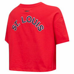 Washington Nationals Pro Standard Women's Classic SJ Cropped Boxy T-Shirt - MLB T-shirts