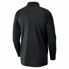 Black Minnesota Timberwolves 2024/25 City Edition Authentic Coaches Performance Half-Zip Top | NBA