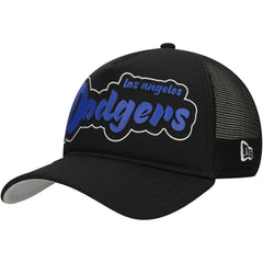 Los Angeles Dodgers New Era Retro Bold A-Frame Trucker 9FORTY Adjustable Hat - MLB Hats