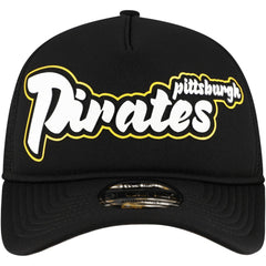 Pittsburgh Pirates New Era Retro Bold A-Frame Trucker 9FORTY Adjustable Hat - MLB Hats
