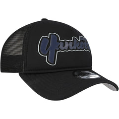 New York Yankees New Era Retro Bold A-Frame Trucker 9FORTY Adjustable Hat - MLB Hats