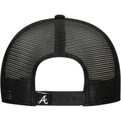 Atlanta Braves New Era Retro Bold A-Frame Trucker 9FORTY Adjustable Hat - MLB Hats