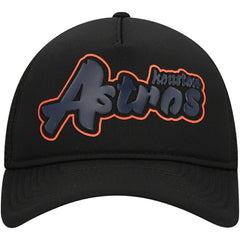 Houston Astros New Era Retro Bold A-Frame Trucker 9FORTY Adjustable Hat - MLB Hats