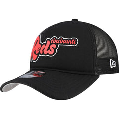 Cincinnati Reds New Era Retro Bold A-Frame Trucker 9FORTY Adjustable Hat - MLB Hats