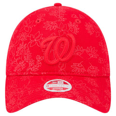 Washington Nationals New Era Women's Tonal Floral 9TWENTY Adjustable Hat - MLB Hats