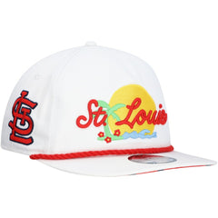 St. Louis Cardinals New Era Paradise Golfer Adjustable Hat - MLB Hats