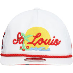 St. Louis Cardinals New Era Paradise Golfer Adjustable Hat - MLB Hats