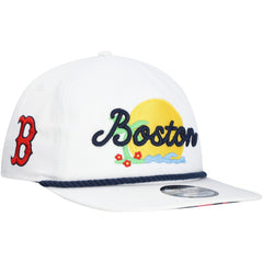 Boston Red Sox New Era Paradise Golfer Adjustable Hat - MLB Hats