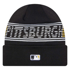 Pittsburgh Pirates New Era Authentic Collection Cuffed Knit Hat - MLB Hats