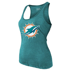 Miami Dolphins Tyreek Hill Majestic Threads Women's Name & Number Tri-Blend Tank Top | NFL New