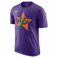 Purple Phoenix Suns 2024/25 City Edition Essential Logo T-Shirt | NBA