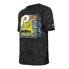 Philadelphia Phillies New Era Women's Sport Classics Enzyme Wash Oversized T-Shirt - MLB T-shirts
