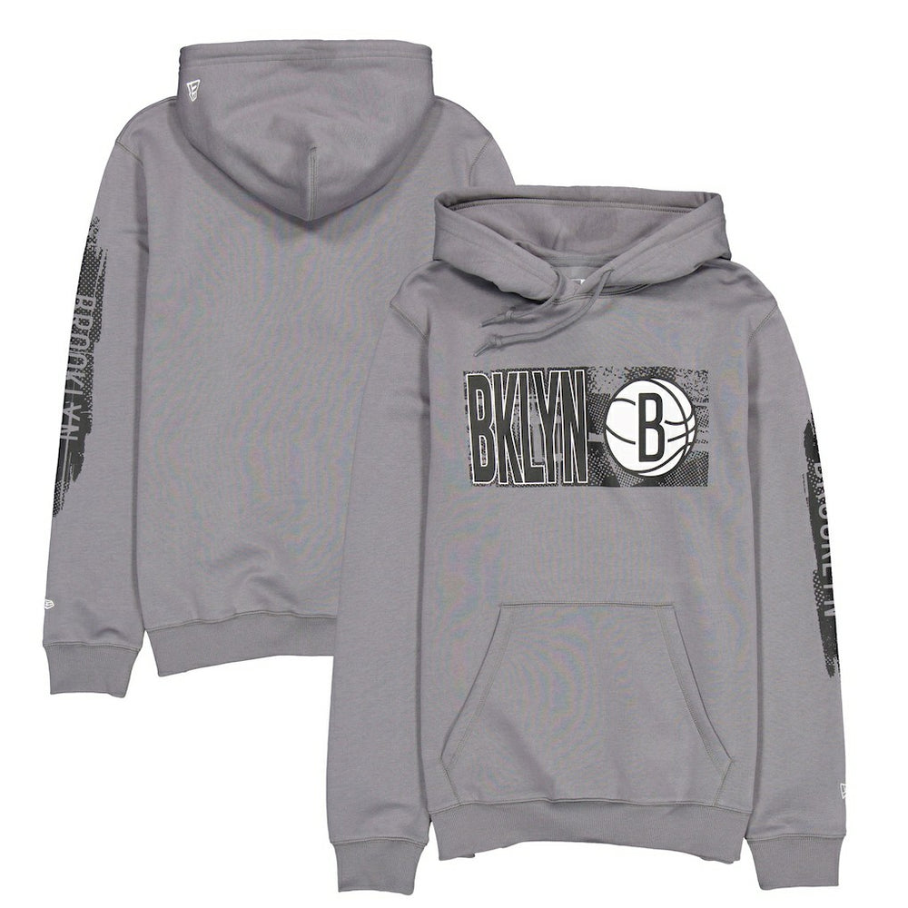 Charcoal Brooklyn Nets Tip-Off Collection Pullover Hoodie | NBA