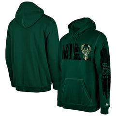 Hunter Green Milwaukee Bucks Tip-Off Collection Pullover Hoodie | NBA