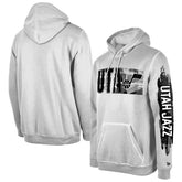 White Utah Jazz Tip-Off Collection Pullover Hoodie | NBA